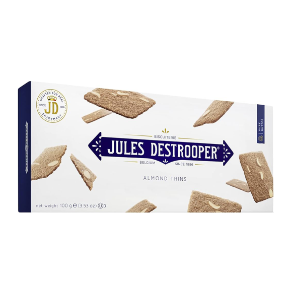 Jules Destrooper Almond Thins Mandelkekse Paket 100 gr. - Oliva Oliva