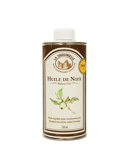 La Tourangelle Walnut oil Metal bottle 250 ml. - Oliva Oliva