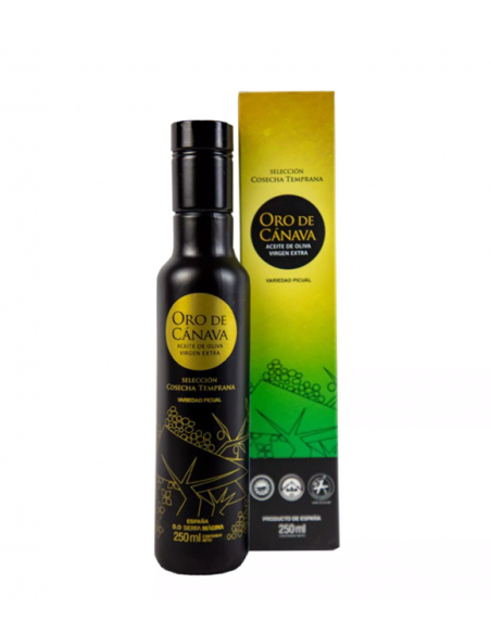 Oro de Cánava Frühe Ernte Auswahl Glasflasche 250 ml. - Oliva Oliva