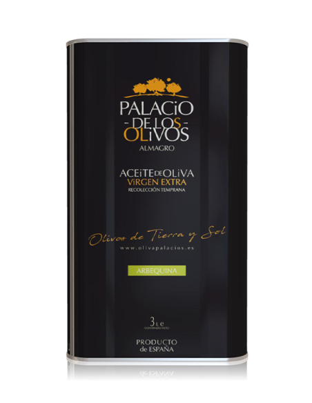 Palacio de los Olivos Arbequina Bidon métal 3 l. - Oliva Oliva