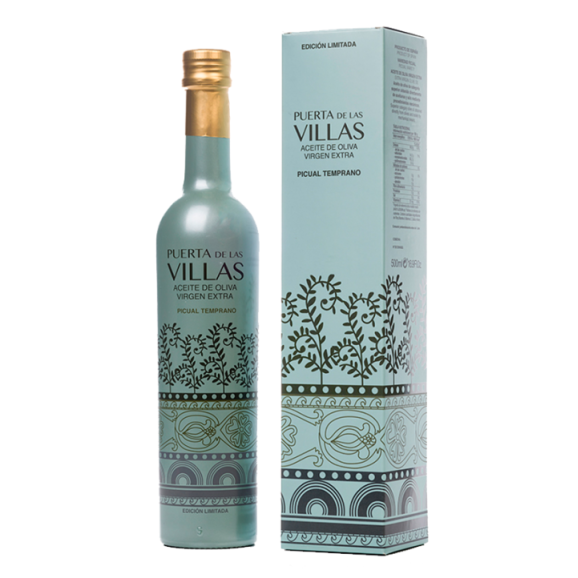 Puerta de las Villas Picual Récolte Précoce Étui 500 ml.