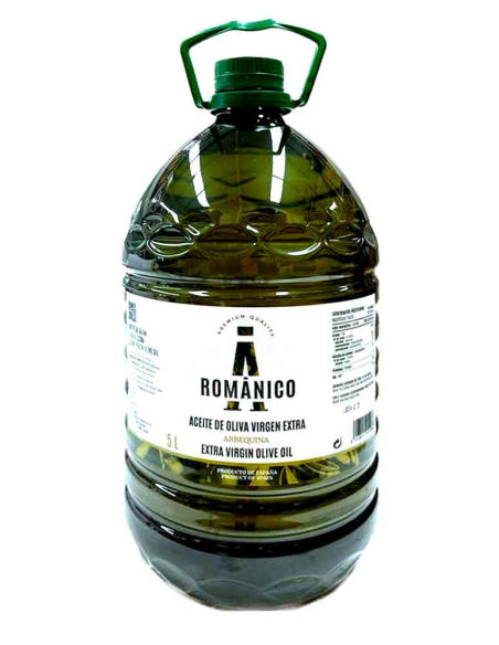 Románico Arbequina Garrafa PET 5 l. - Oliva Oliva