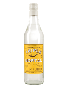 Triple Mortal Triple Seco - Botella de vidrio 700 ml.