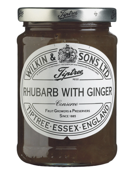 Tiptree Confiture de rhubarbe et de gingembre 340 gr. - Oliva Oliva