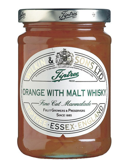 Tiptree Orange Marmalade with Malt Whisky Jar 340 gr. - Oliva Oliva