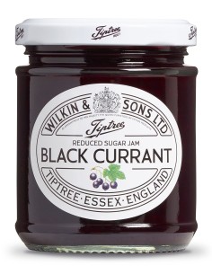 Tiptree Schwarze Johannisbeerkonfitüre mit reduziertem Zucker - Oliva Oliva
