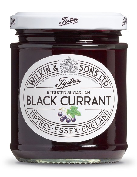 Tiptree Confiture de Cassis réduite en sucre Pot 200 gr. - Oliva Oliva