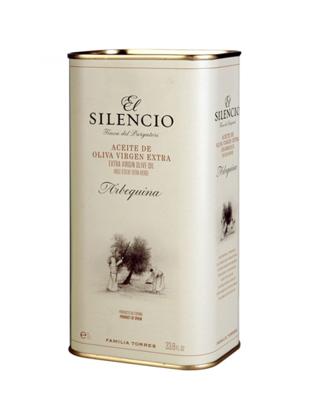 El Silencio Arbequina Bidon métal 1 l. - Oliva Oliva