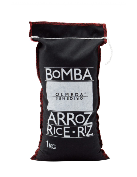 Olmeda Orígenes Riz Bomba Paquet 1 kg. - Oliva Oliva