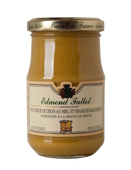 Edmond Fallot Dijon-Senf mit Honig und Balsamico-Essig - Oliva Oliva