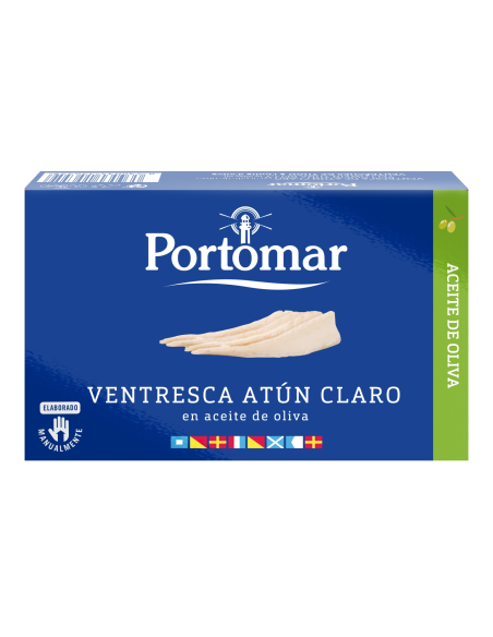Portomar Ventrèche de thon albacore à l'Huile d'Olive - Oliva Oliva