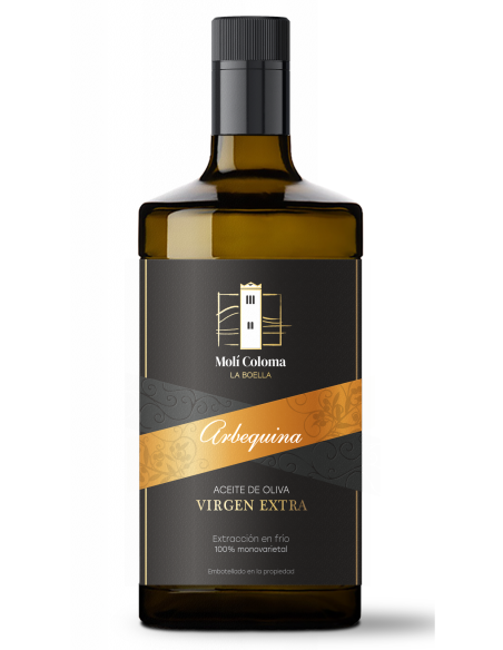 La Boella Arbequina Glasflasche 750 ml. - Oliva Oliva