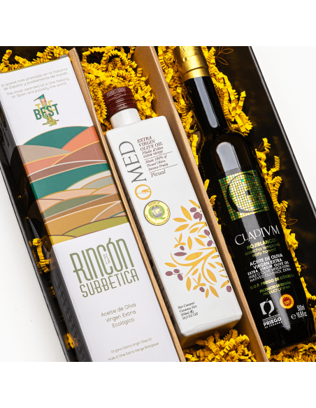 Mejores Aceites del Mundo Olio Award 2022 - Caja regalo 3x500ml