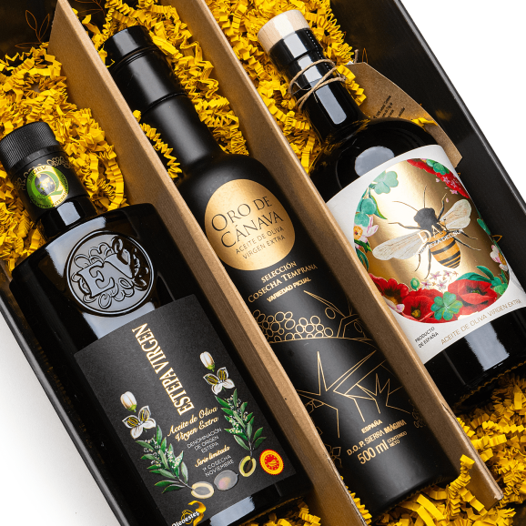 Meilleures Huiles du Monde Mario Solinas 2023 Coffret - Oliva Oliva