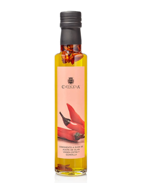 La Chinata Assaisonnement au piment Bouteille 250 ml. - Oliva Oliva
