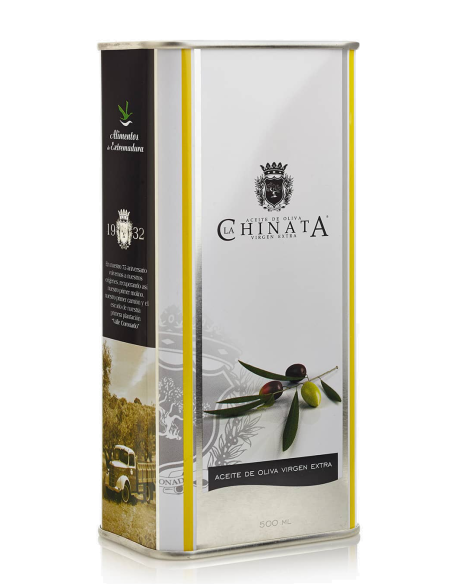 La Chinata Extra Virgin Olive Oil Tin 500 ml. - Oliva Oliva