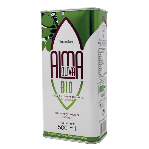 Almaoliva BIO Hojiblanca - Lata 500 ml.