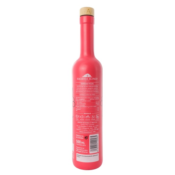 Bravoleum Organic Picual - 500 ml. Glass bottle