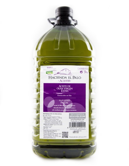 Hacienda el Palo Picual PET bottle 5 l. - Oliva Oliva