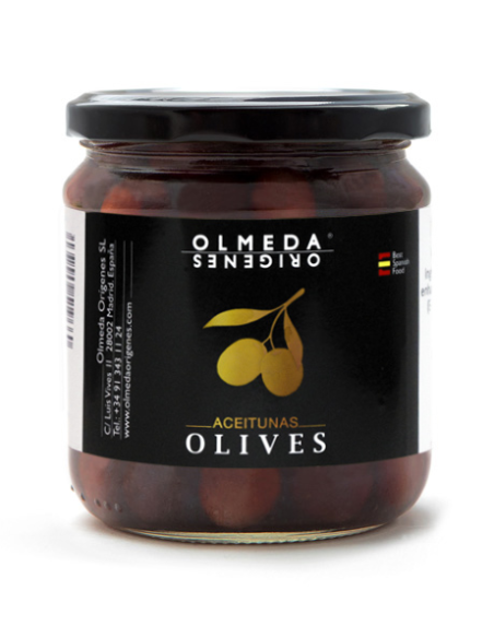 Olmeda Orígenes Unpitted Cuquillo Olives Jar 370 gr. - Oliva Oliva
