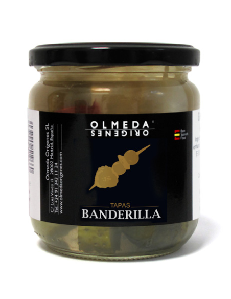 Olmeda Orígenes Banderillas Jar 370 gr. - Oliva Oliva