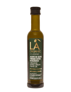 LA Organic Cuisine - Botella de vidrio 250 ml.