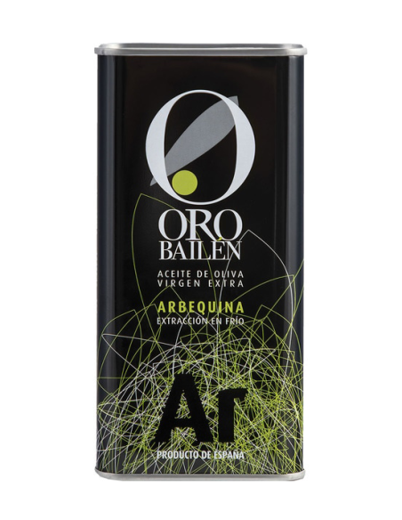 Oro Bailén Arbequina Bidon métal 500 ml. - Oliva Oliva