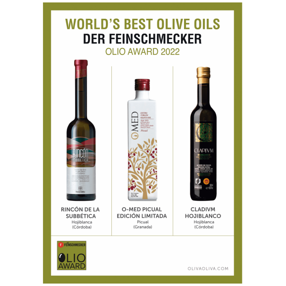 World's Best Olive Oils Olio Award 2022 in Wooden box - Oliva Oliva