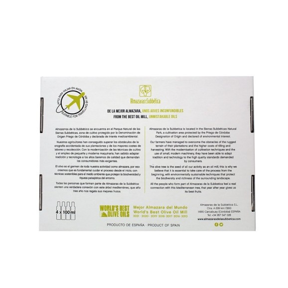 Estuche degustación Almazaras de la Subbética - 4x100ml