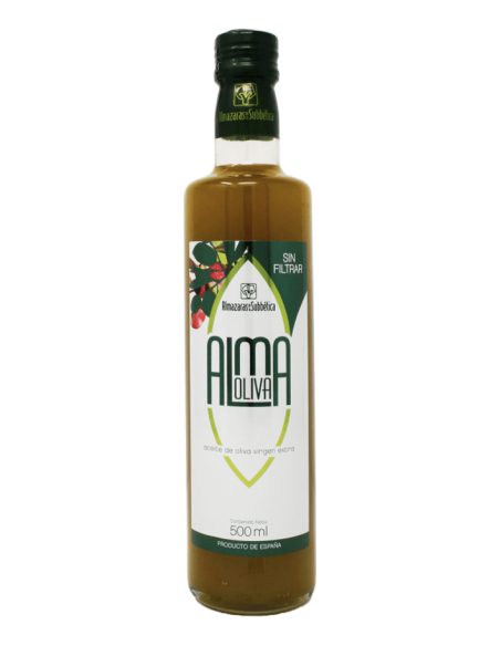 Almaoliva Fraîche Non Filtrée Bouteille en verre 500 ml. - Oliva Oliva