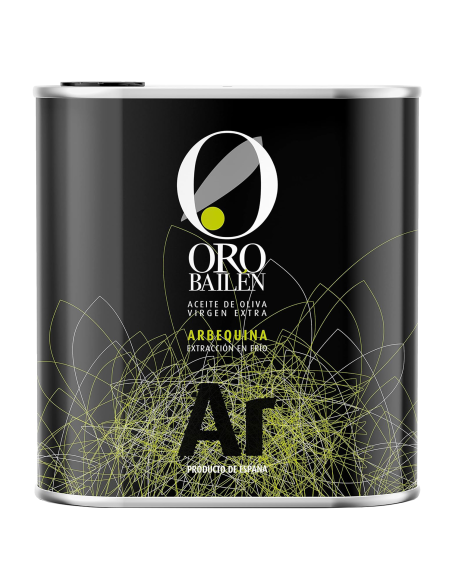 Oro Bailén Arbequina Bidon métal 2,5 l. - Oliva Oliva