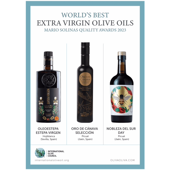 World's Best Olive Oils Mario Solinas 2023 in Wooden box - Oliva Oliva