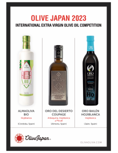 Besten Olivenöle Der Welt Olive Japan 2023 im Holzkiste - Oliva Oliva 2