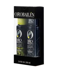 Oro Bailén - etui 2 bouteilles mixtes verre 100 ml 2