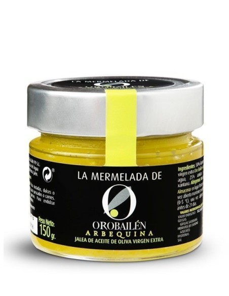 Oro Bailén Olivenöl Arbequina Jam Glas 150 gr. - Oliva Oliva