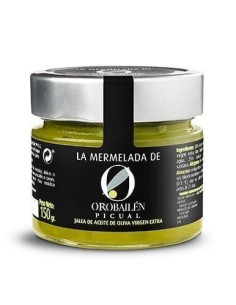 Oro Bailén Reserva Familia Mermelada de aceite de oliva Picual - 150 gr. tarro de vidrio