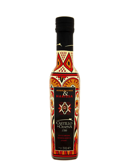Castillo de Canena Arbequina mit Harissa 250 ml. - Oliva Oliva