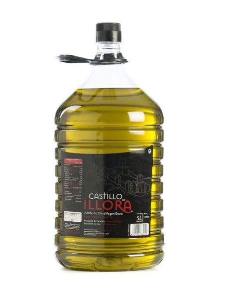 Castillo de Íllora Tradicional Garrafa PET 5 l. - Oliva Oliva