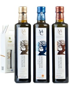 Molino de la Calzada Box of 3 glass bottles 500 ml. - Oliva Oliva