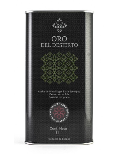 Oro del Desierto Hojiblanca Bidon métal 1 l. - Oliva Oliva
