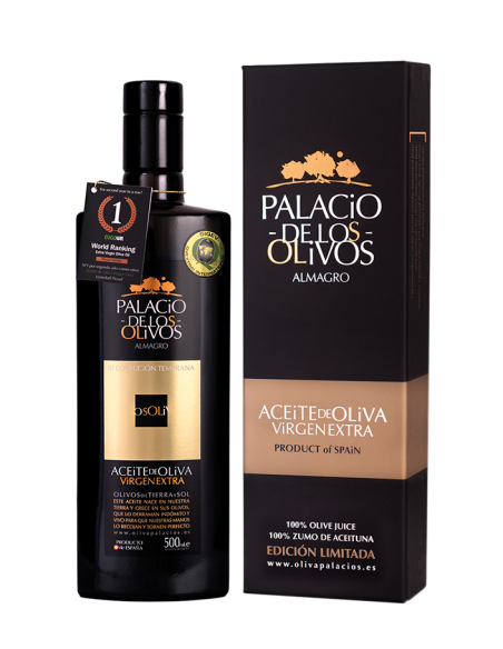 Palacio de los Olivos Picual Case Glass bottle 500 ml. - Oliva Oliva