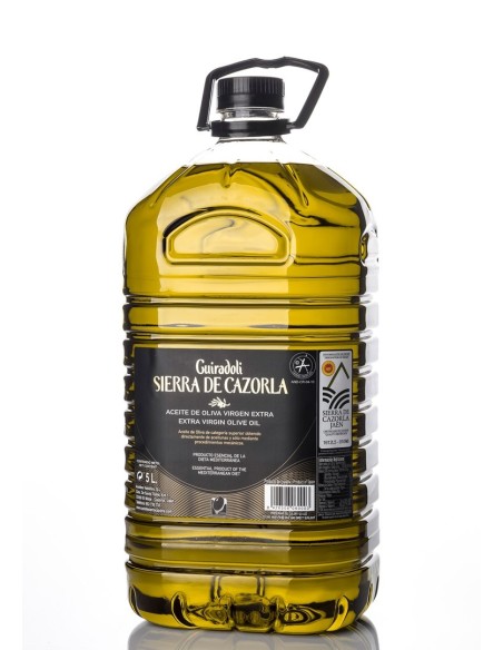 Sierra de Cazorla Picual PET bottle 5 l. - Oliva Oliva