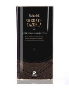 Sierra de Cazorla Picual Bidon métal 5 l. - Oliva Oliva