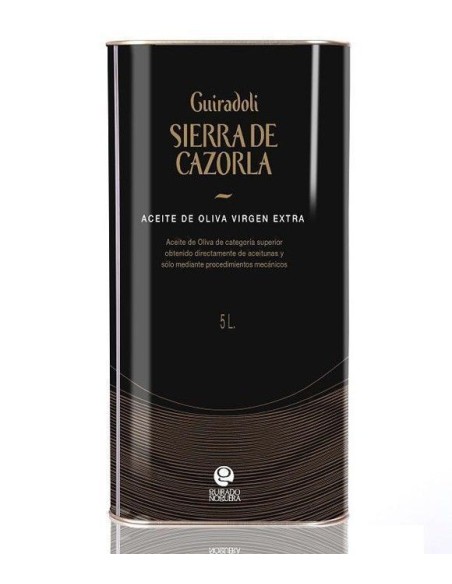 Sierra de Cazorla Picual Bidon métal 5 l. - Oliva Oliva