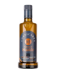 olive oil  casas de hualdo cornicabra glass bottle 500 ml