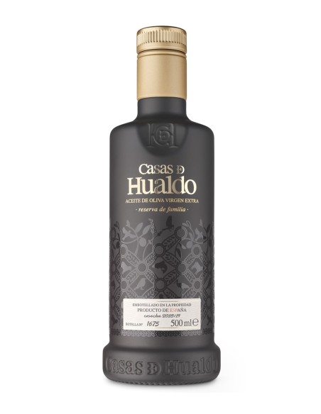 olive oil  casas de hualdo reserva de familia glass bottle 500 ml