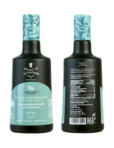 Molino de la Calzada Picual Bell Glasflasche 500 ml. - Oliva Oliva 2