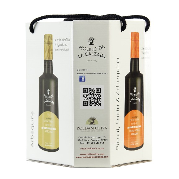 Molino de la Calzada Etui de 3 bouteilles 500 ml. - Oliva Oliva