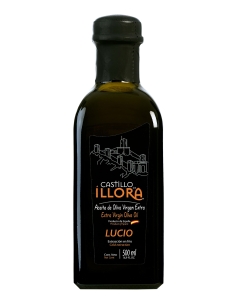 Castillo de Íllora Lucio - Frasca de vidrio 500 ml.