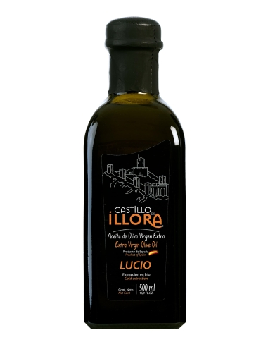 Castillo de Íllora Lucio - Frasca de vidrio 500 ml.